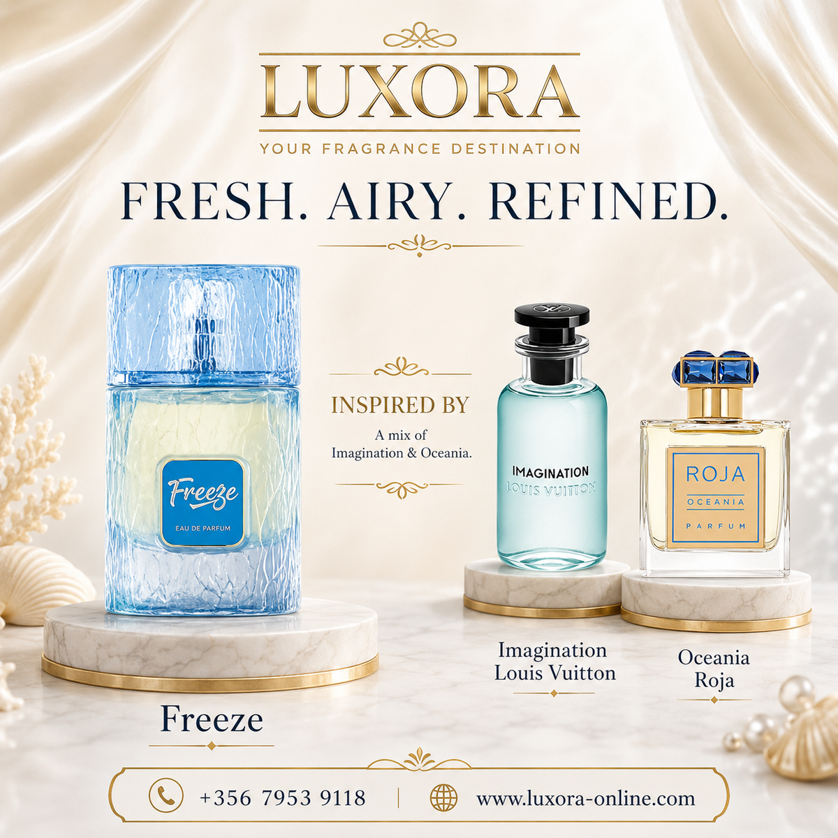 Riiffs Freeze Extrait de parfum 100 ml Luxora