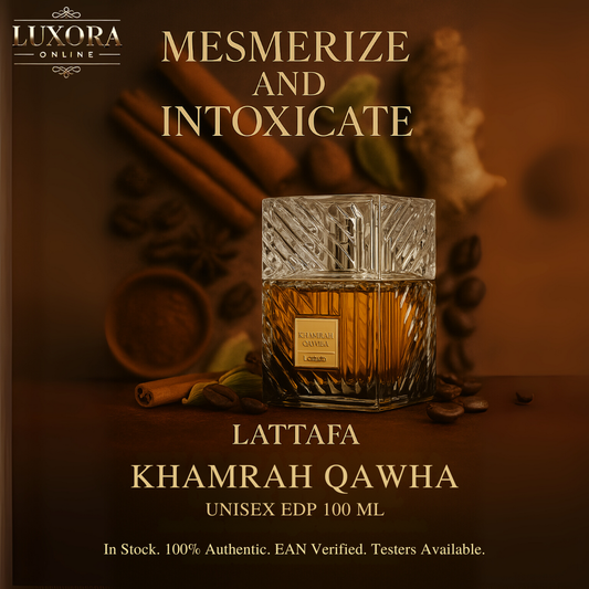 LATTAFA KHAMRAH QAHWA EDP SPRAY 100ML - Luxora