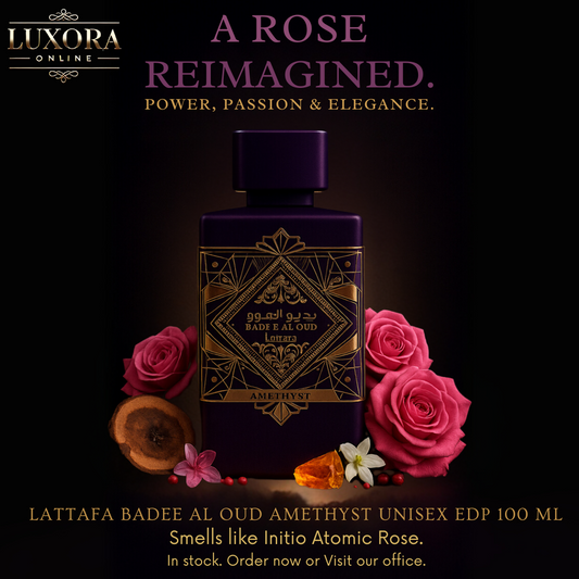 LATTAFA BADEE AL OUD AMETHYST EDP 100ml - Luxora