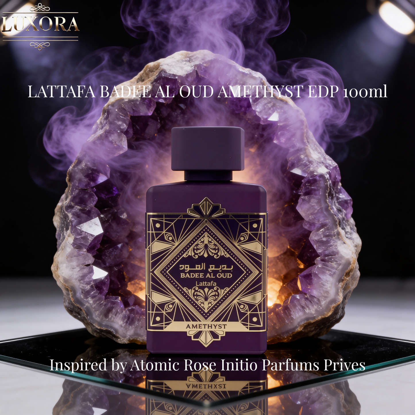 LATTAFA BADEE AL OUD AMETHYST EDP 100ml - Luxora Luxora