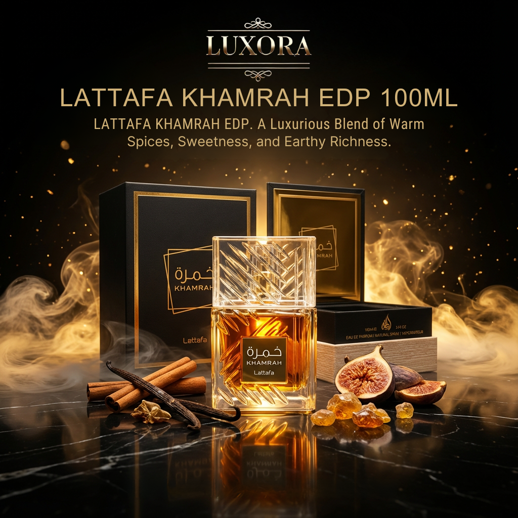 LATTAFA KHAMRAH EDP 100ML - Luxora Luxora