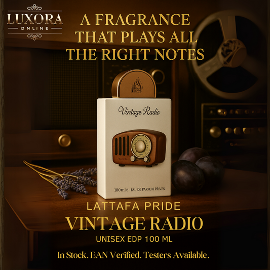 Lattafa Pride Vintage Radio Unisex EDP 100ml - Luxora