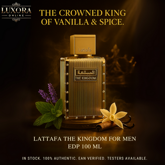 Lattafa The Kingdom For Men EDP 100ml - Luxora