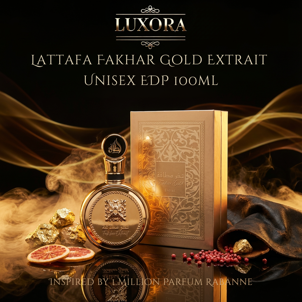 Lattafa Fakhar Gold Extrait Unisex EDP 100ml - Luxora