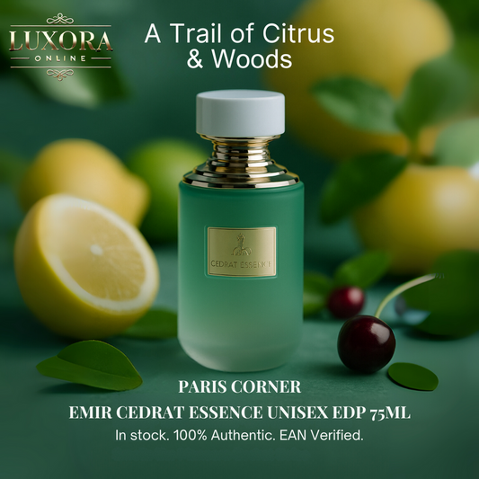 Paris Corner Emir Cedrat Essence Eau De Parfum 75ml - Luxora