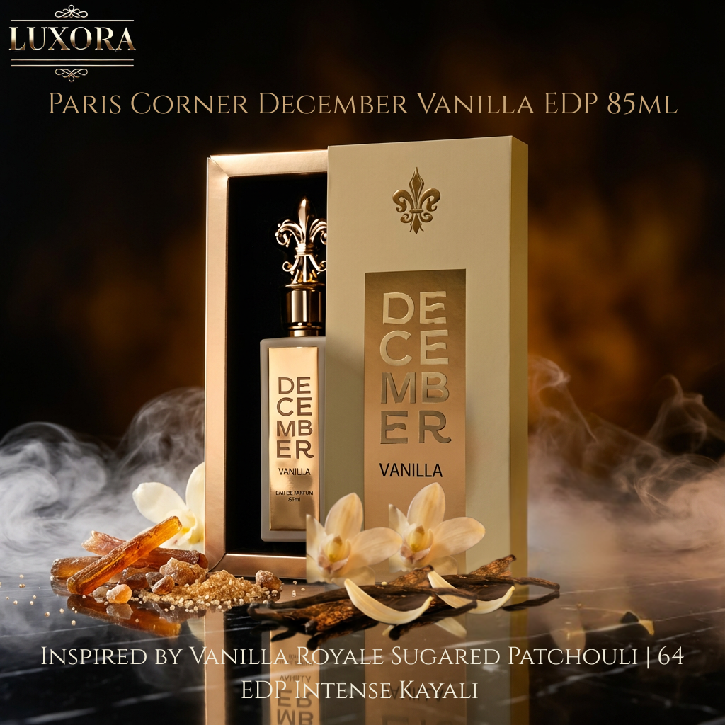 Paris Corner December Vanilla Eau De Parfum 85ml - Luxora