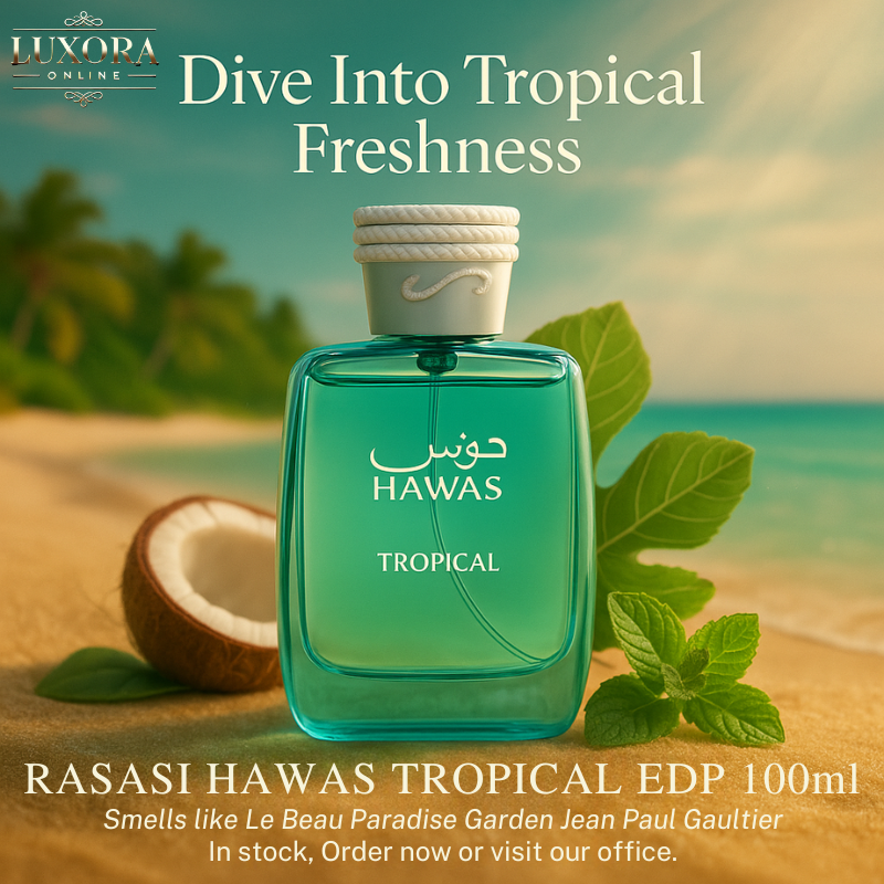 Rasasi Hawas Tropical EDP 100ml - Luxora