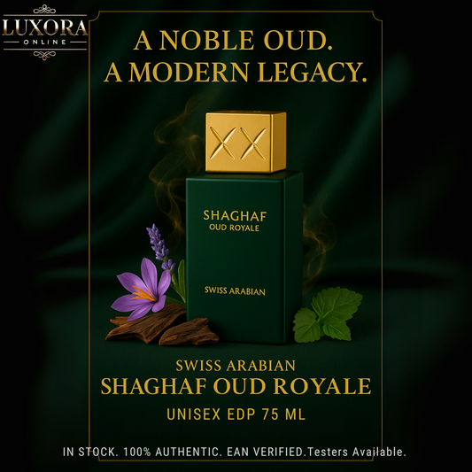 Swiss Arabian Shaghaf Oud Royale Unisex EDP 75ml - Luxora