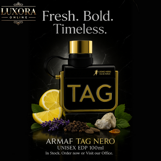 Armaf Tag Nero Unisex EDP 100ML - Luxora