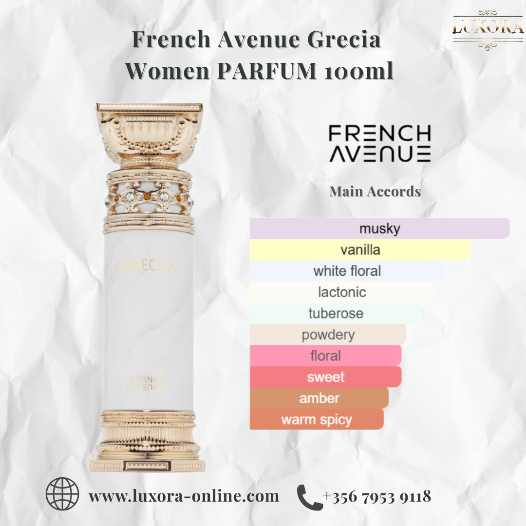 French Avenue Grecia Women PARFUM 100ml - Luxora Luxora