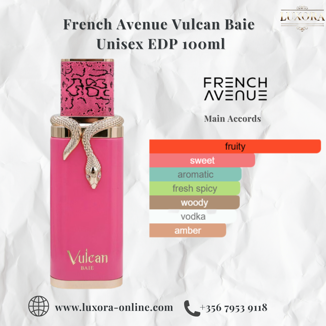 French Avenue Vulcan Baie Unisex EDP 100ml - Luxora Luxora