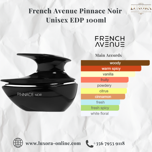 French Avenue Pinnace Noir Unisex EDP 100ml - Luxora