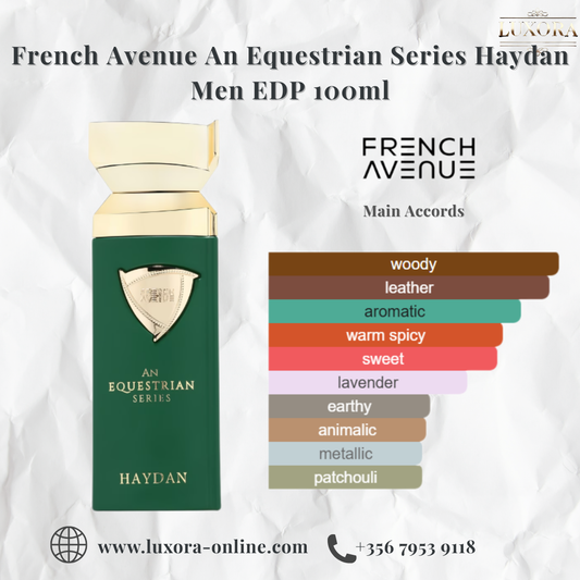French Avenue An Equestrian Series Haydan Men EDP 100ml - Luxora