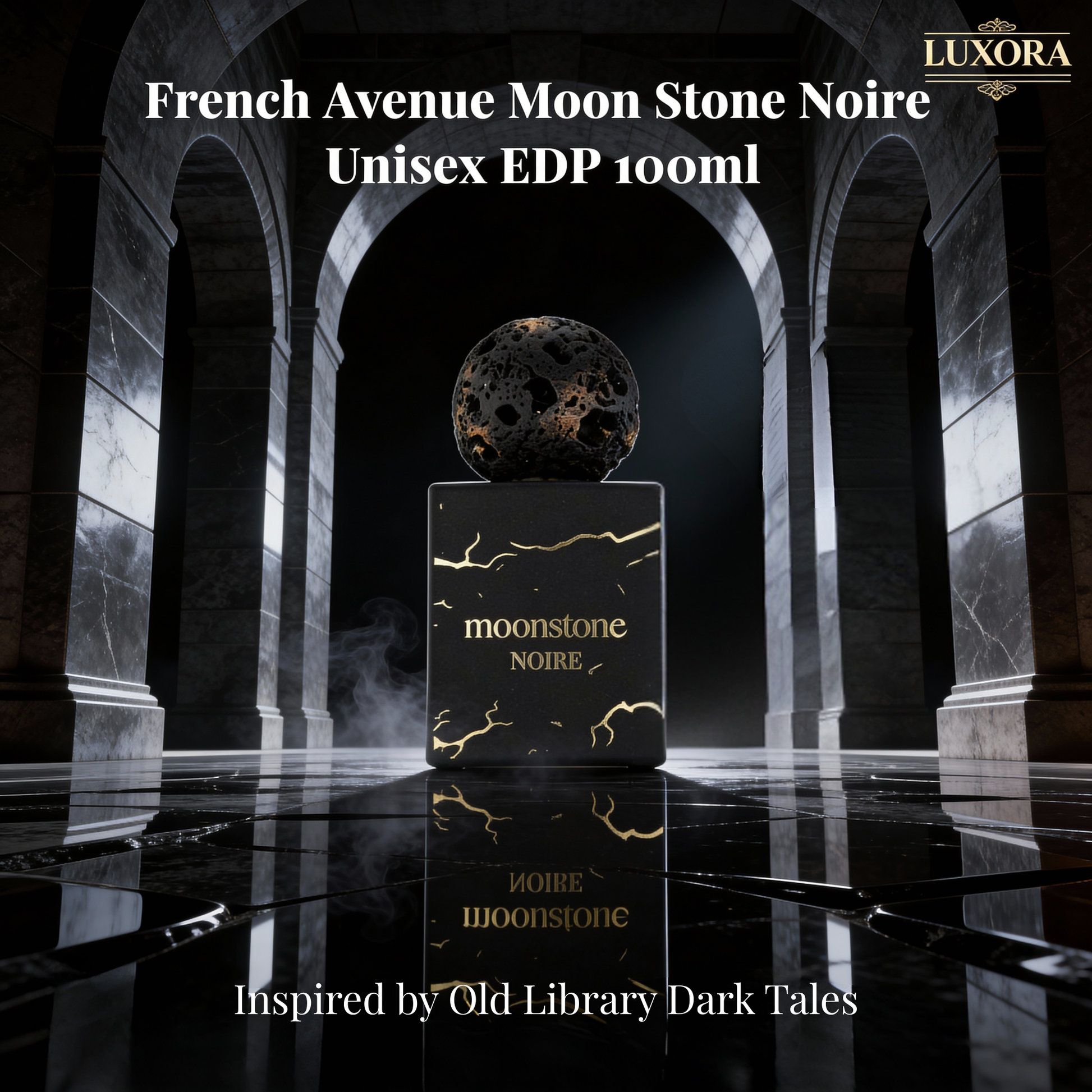 French Avenue Moon Stone Noire Unisex EDP 100ml - Luxora