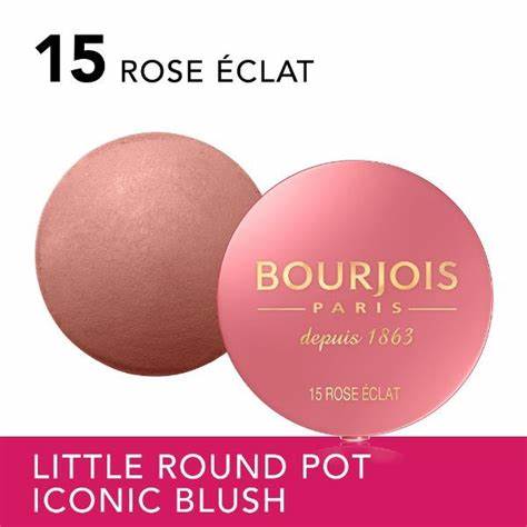 Bourjois Little Round Pot Blush 15 Rose Eclat Luxora